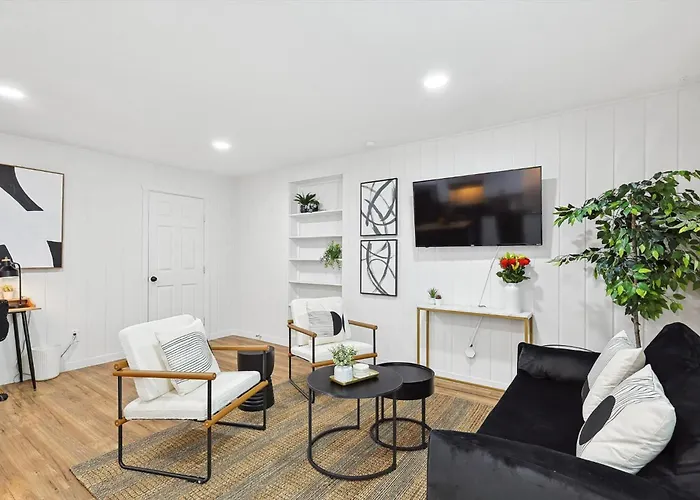 Delightful 1br 1ba Cozy Flat Apartamento *
